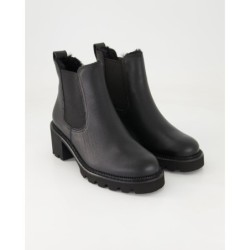 Paul Green 8076 Chelsea Boots in Schwarz