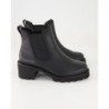 Paul Green 8076 Chelsea Boots in Schwarz