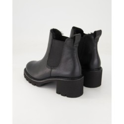 Paul Green 8076 Chelsea Boots in Schwarz