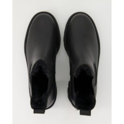 Paul Green 8076 Chelsea Boots in Schwarz