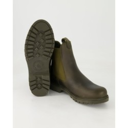 Panama Jack Francesca Igloo Chelsea Boots in Grün