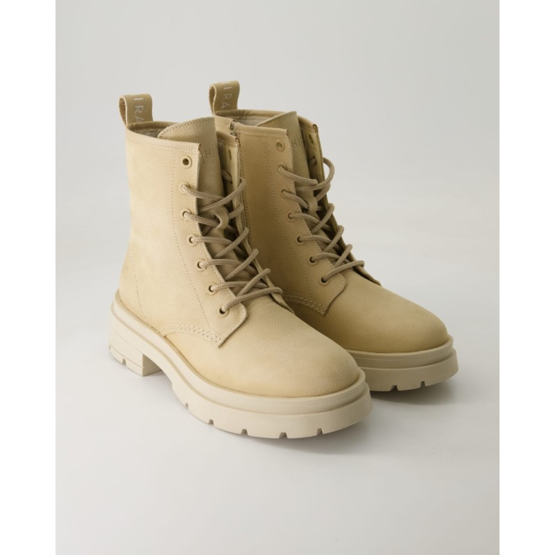 Zahira A8235-11 Schnürstiefel in Beige