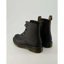 Dr. Martens 1460 Pascal Front Zip Stiefeletten in Schwarz