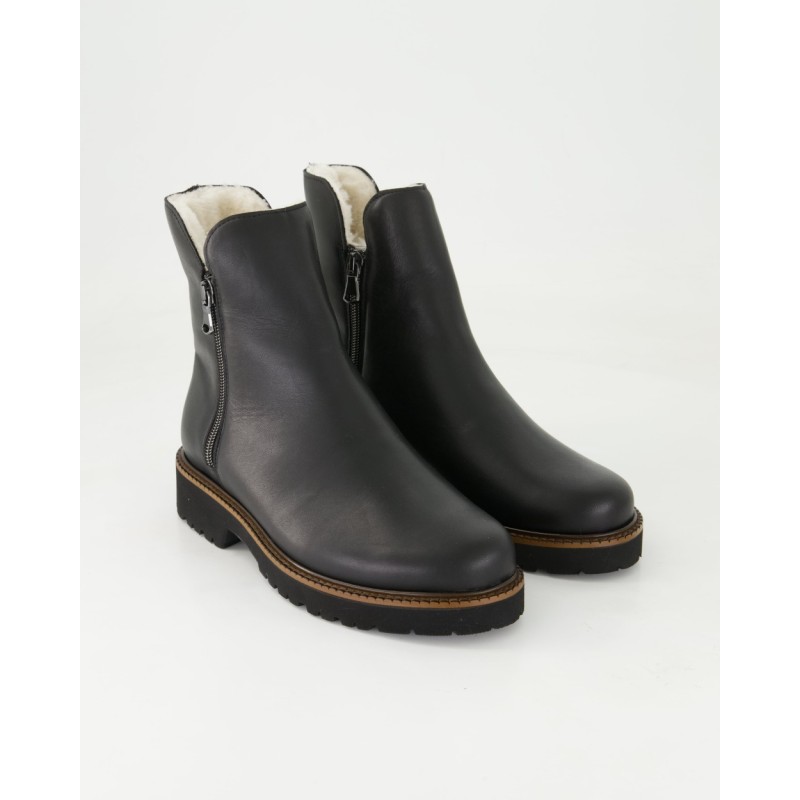 Semler SOFT-ANILIN Stiefeletten in Schwarz