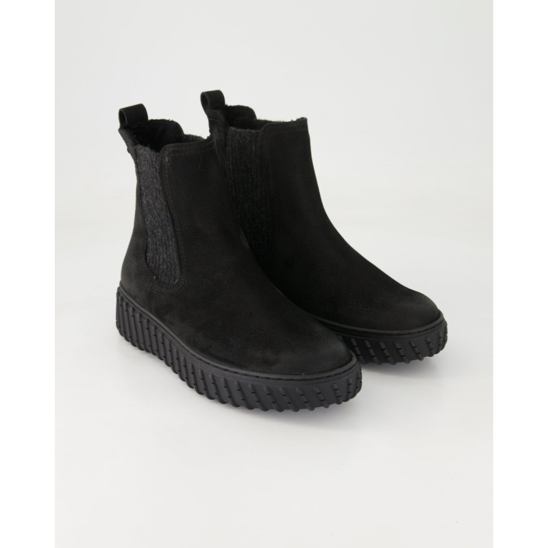 Paul Green 8240 Chelsea Boots in Schwarz