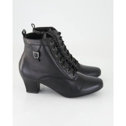 Hirschkogel 3000205/002 Trachtenschuhe in Schwarz