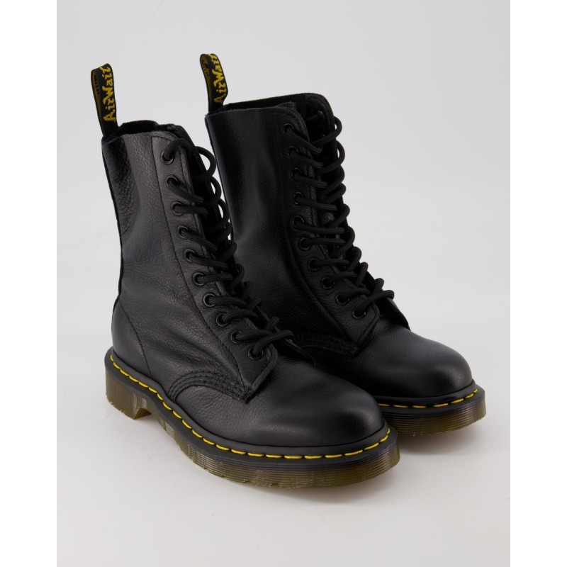 Dr. Martens 1490 Virginia Schnürstiefel in Schwarz