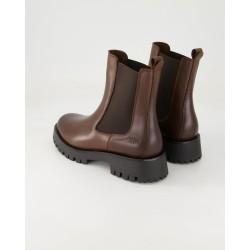 Zahira A8399-21 Chelsea Boots in Braun