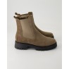 Zahira A8399-25 Chelsea Boots in Beige