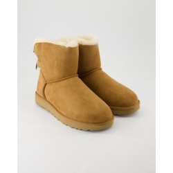 UGG Mini Bailey Bow Winterstiefel in Beige