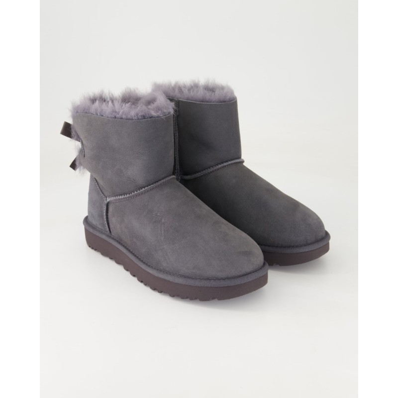 UGG Mini Bailey Bow II Winterstiefel in Grau