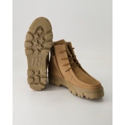 Paul Green 5499 Schnürstiefel in Beige