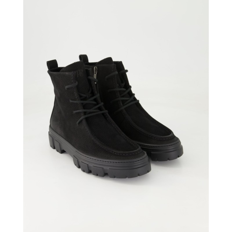 Paul Green 5499 Schnürstiefel in Schwarz