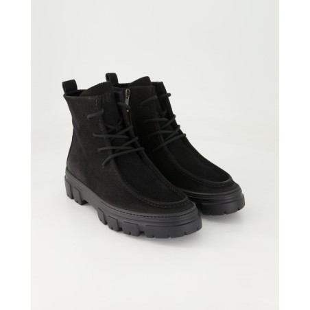 Paul Green 5499 Schnürstiefel in Schwarz