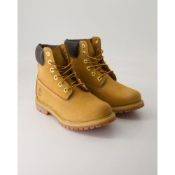 Timberland Premium 6 Inch Lace Up Schnürstiefel in Beige