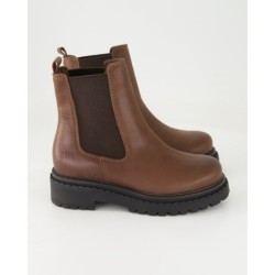 Zahira A8904-02 Chelsea Boots in Braun