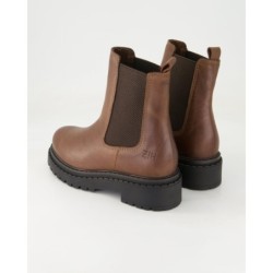 Zahira A8904-02 Chelsea Boots in Braun