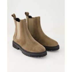 Zahira A7880-70 Chelsea Boots in Beige