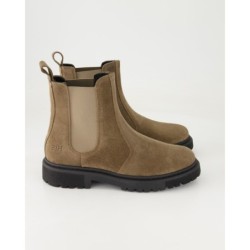 Zahira A7880-70 Chelsea Boots in Beige