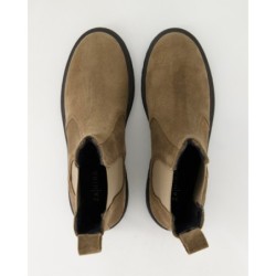 Zahira A7880-70 Chelsea Boots in Beige